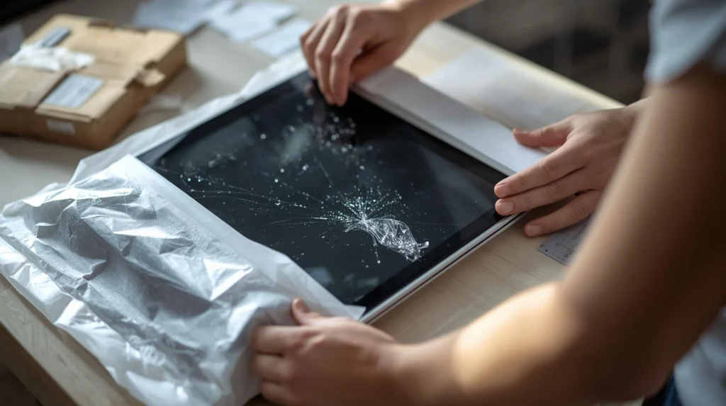 Laptop screen repair service by mail from Nation Wide Laptop Repair