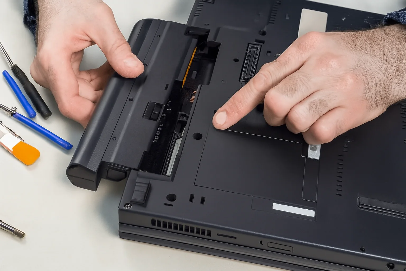 Professional laptop battery mail in replacement service by Nation Wide Laptop Repair