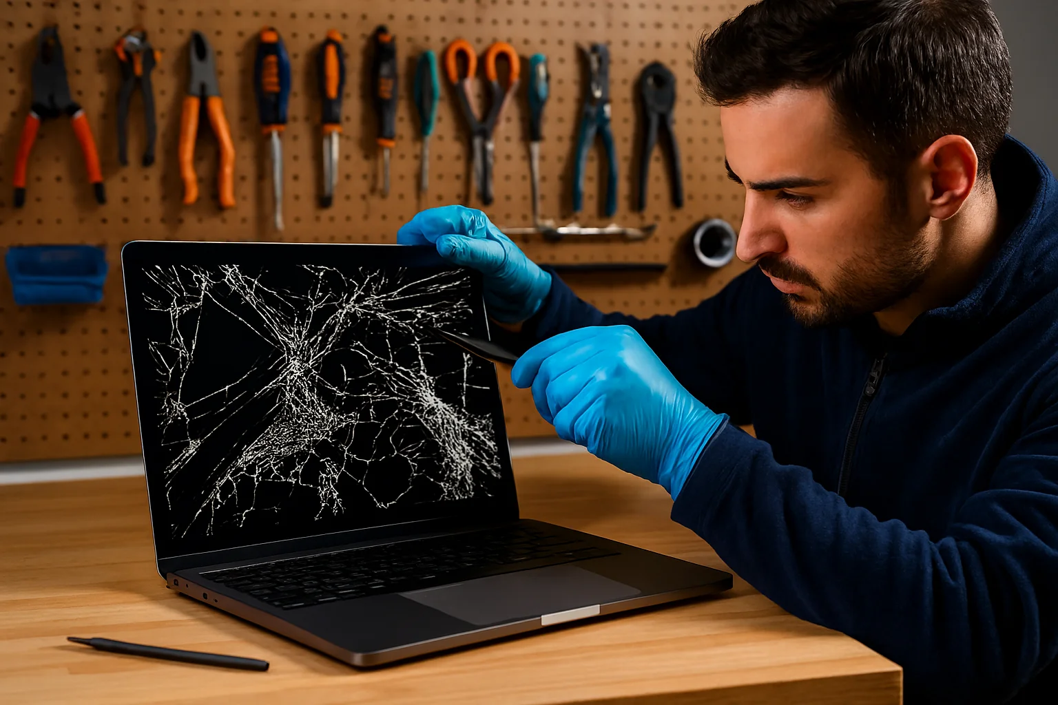 Laptop screen mail in repair service by Nation Wide Laptop Repair