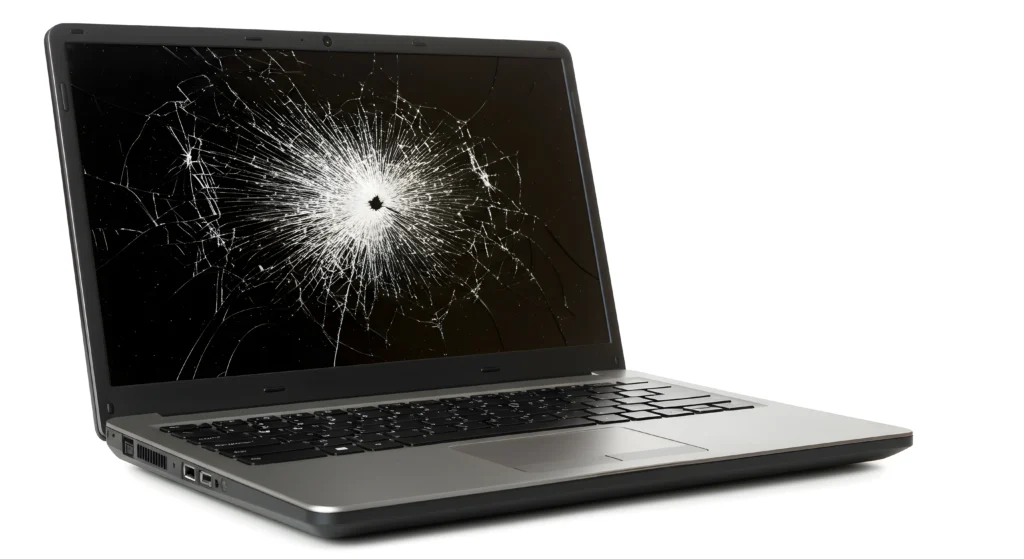 Laptop screen repair service for damaged or cracked displays
