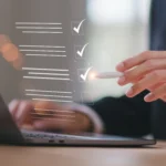 Laptop repair checklist showing steps to prepare your device before service