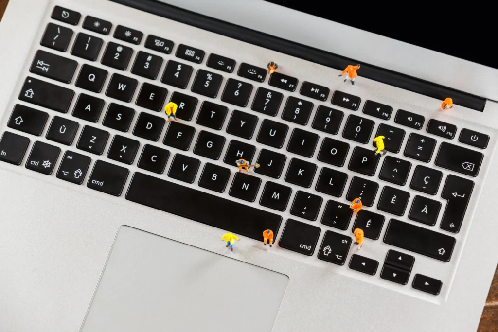 Dynabook laptop keyboard and touchpad repair performed by professional technician