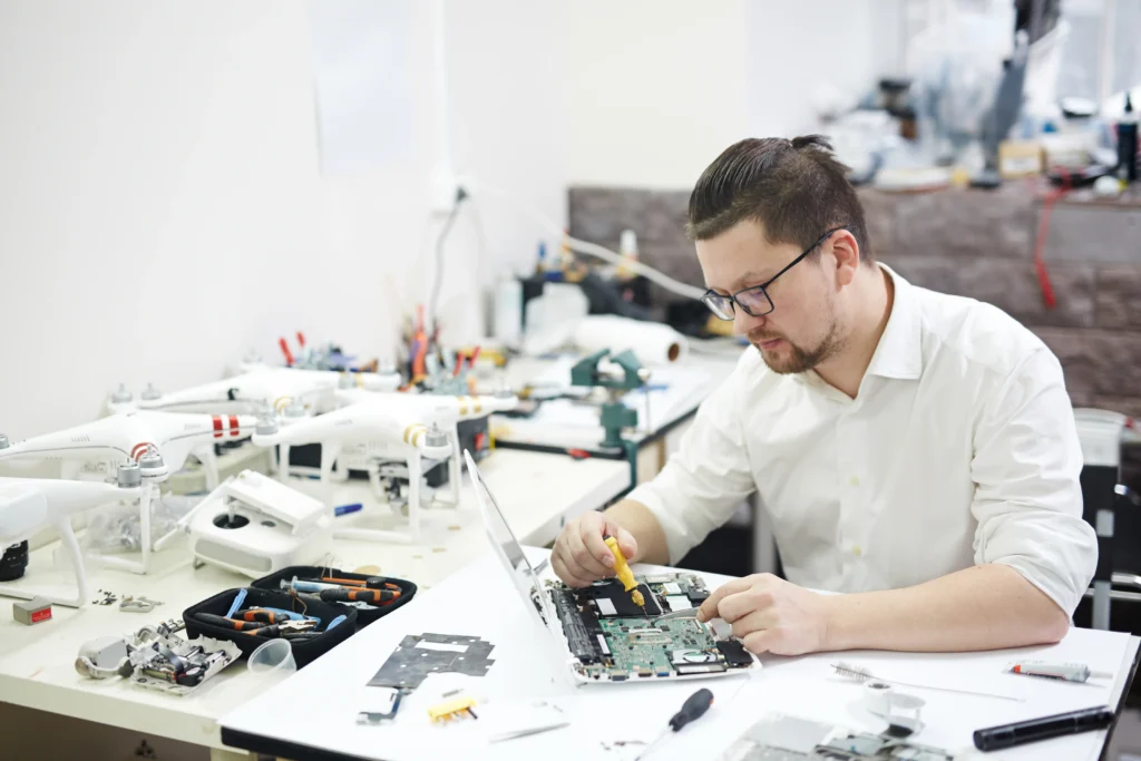 Dynabook laptop motherboard repair with professional diagnostics and chip-level fixing