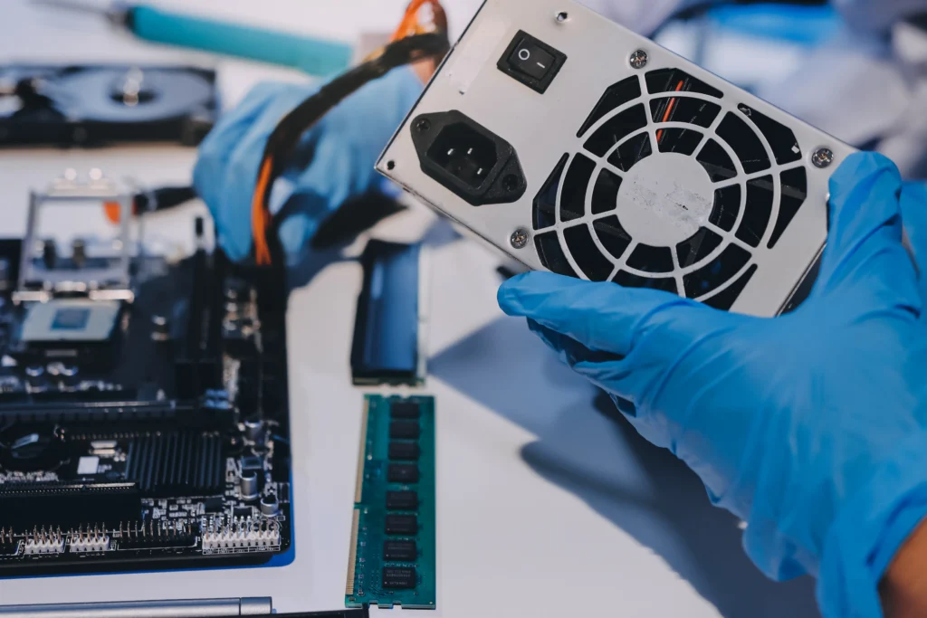 Gigabyte laptop fan replacement and cooling system maintenance