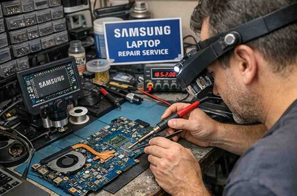 Samsung Laptop Motherboard repair service