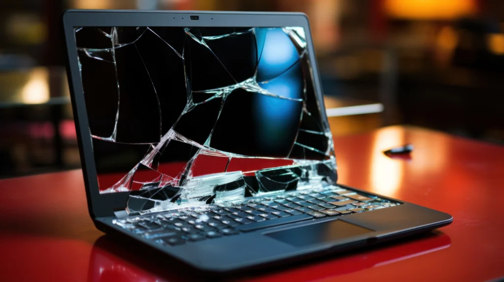 HP Laptop Screen Repair – cracked screen replacement