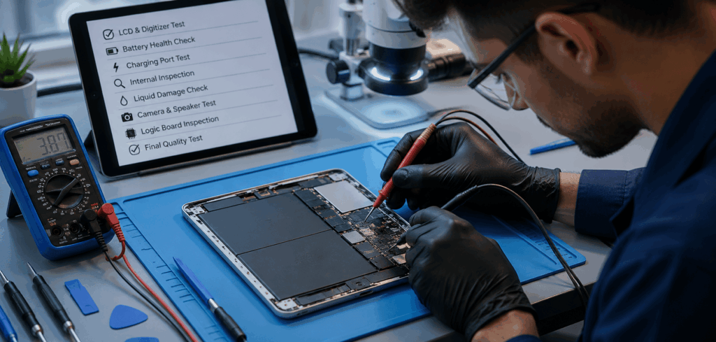 Our iapd Technicians Check